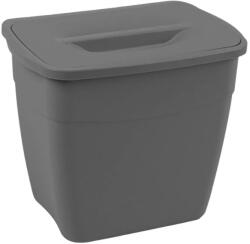 PLANET Koala konyhai akasztós szemetes fedéllel Antracit 6L (UP500ANTRACIT)
