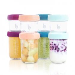 Babymoov Babybols üveg ételtároló edénykék 4x220ml, 4x100ml a004312