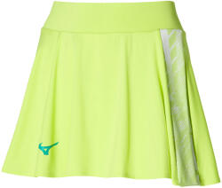 Mizuno Mugen Flying Skirt Neo Lime Női szoknya L