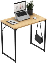 Mark Adler Íróasztal, acélszerkezet, kompakt méret, 80x50 cm tölgyfa (MA-LEADER-13-OAK)