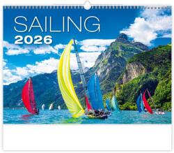 Dayliner Falinaptár képes 315 x 450 mm, fehér lapokkal Sailing Dayliner 2026 (DL6FA-H137) - web24