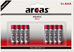 ARCAS Alkaline 1.5V LR03/AAA 8buc (11744803)