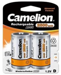 Camelion Rechargeable Batteries Ni-MH D size (R20), 2500 mAh, 2-pack (17025220)