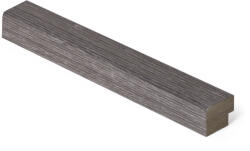  G21 záróprofil akusztikus panelhez, sötét szürke színben (63910221)