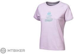 Sensor MERINO BLEND STONE női póló, misztikus lila (M)