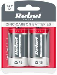 Rebel Baterie Greencell R20 Blister 2 Buc (bat0084b)
