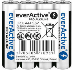 everActive Alkaline batteries everActive Pro Alkaline LR6 AA - 4 pieces (LR6PRO4T) Baterie reincarcabila
