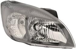 ACI KIA RIO 05-11 Jobb első fényszóró, H4 (elektromos vezérlés + motor), fekete keret