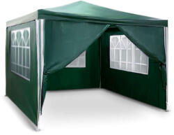 Plonos kerti pavilon kerti sátor zöld 3x3m (4935) - pepita