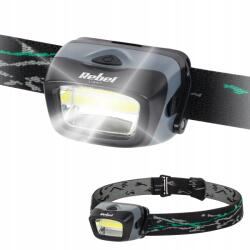 Rebel Tools Professzionális Vipow fejlámpa 120 Lm Led Cob 3 W hatótávolság 20 m (URZ0905)