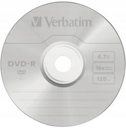 Verbatim Dvd-r lemez Verbatim Matt Silver 4.7GB 16X 50db 43548