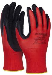 DONAU Mănuși de protecție, latex, DONAU "Safety", mărimea 8/M, roșu (32021121-08)
