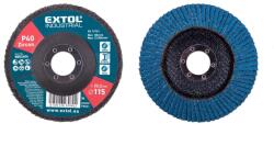 Extol Kotouč lamelový šikmý zirkonový, P40, průměr 115 mm 8803404 (8803404)