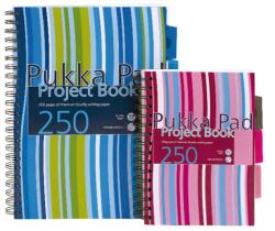 Pukka Pad Project Book A5 250 pagini caiet cu spirală cu linii A15555021 (A15555021)