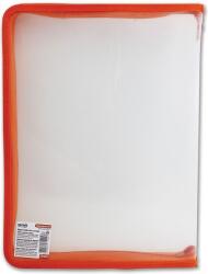 Spree Dosar cu fermoar Spree - A4+, portocaliu, transparent (75404)