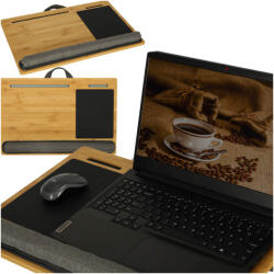  Laptop asztal, fa állvány (KX3412)
