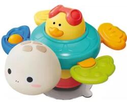 Manyuk Toys Jucărie de baie țestoasă cu ventuză cu sunet - 15 cm
