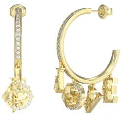 Guess Cercei Guess 4 Love cu cristale JUBE05034JWYGT-U