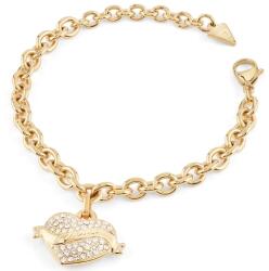 Guess Bratara Guess Vintage cu cristale si inima JUBB05476JWYG