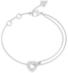 Guess Bratara Guess Iconique cu cristale si inima JUBB05534JWRH
