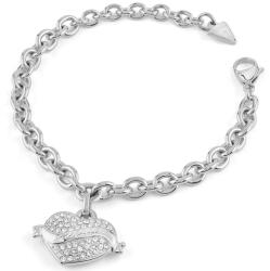 Guess Bratara Guess Vintage cu cristale si inima JUBB05476JWRH