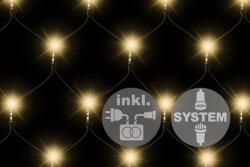 Nexos diLED Fényháló 100 LED Meleg fehér + csatlakozás (BA19122_SL01)