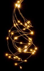 Nexos Fényfüzér mini LED 2 db meleg fehér 48 LED (BI11023_SL2)