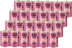  Wild Farm WILD FARM Pate csirkével 24x400g - gluténmentes macskaeledel