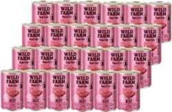  Wild Farm WILD FARM Pate marhahússal 24x400g - gluténmentes macskatáp