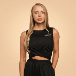 GymBeam BeastPink Breeze női cropped top Black XS