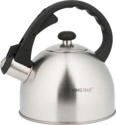 Kinghoff KH-3324 Teáskanna, Sípszóval - Inox - 2.0L (KH-3324) (KH-3324)