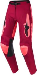 Alpinestars Racer Riway motocross nadrág sötétpiros-korall