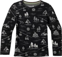 Smartwool Kids' Classic Thermal Merino Base Layer Crew Mărime copii: M / Culoare: albastru (SW011557Q041)