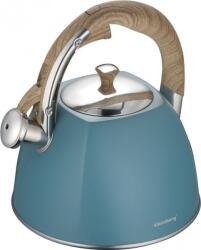 Klausberg KB-7499 Teáskanna, Sípszóval - 3L - Türkizkék (KB-7499) (KB-7499)