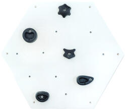 DUVLAN hatszögletű mászófal 81x71 cm Szín: white (8075-1757)