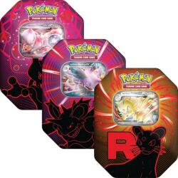 Asmodee Pokémon TCG Team Rocket Tin Fém Doboz, Többféle (PCI10135) - hellojatek