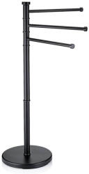 Kela Suport prosop Swing oțel inoxidabil lăcuit, negru 85, 5 x 28, 5 KL-18976