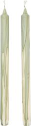 ferm LIVING Lumânări Dryp, 30 cm, verde deschis, 2 buc (1104271820)