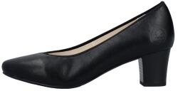 RIEKER Pantofi dama, Rieker, 44650-01-Negru, casual, piele ecologica, cu toc, negru (Marime: 41)