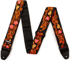 Dunlop JH23 Jimi Hendrix Blacklight Monterey orange heveder