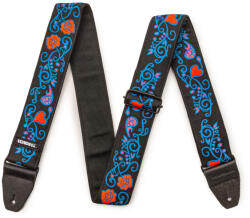 Dunlop JH24 Jimi Hendrix Blacklight Monterey blue heveder