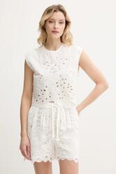 PINKO blúz pamutból fehér, nyomott mintás, 104850 A2H0 - fehér 40