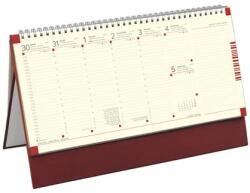 TOPTIMER Naptár, asztali, álló, TOPTIMER, jegyzetblokkos, bordó (NKC051BOU) - iroda24