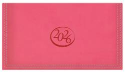 TOPTIMER Zsebnaptár, fekvő elrendezésű, TOPTIMER, Ace , korallpiros (NKA030KPU)