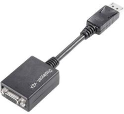  DisplayPort / VGA adapter (1x DisplayPort dugó - 1x VGA alj) fekete, CE