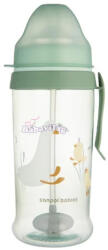 Canpol babies kiömlésmentes kulacs szívószállal és súllyal 350 ml - Liba