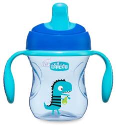 Chicco Training Cup 2in1 gyakorló-itatópohár kék