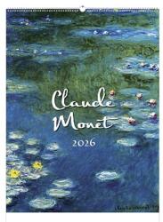 TopTimer Falinaptár 2026 TOPTIMER T096 420x560mm álló Claude Monet (T9600-01A)