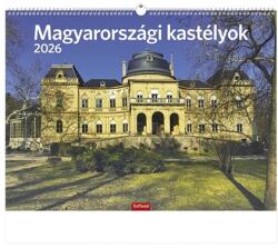 TopTimer Falinaptár 2026 TOPTIMER T093 420x310mm fekvő Magyarországi kastélyok (T9300-26F)