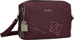 Anekke EVOLUTION bordó, , három részes válltáska 41773-258 - minosegitaska